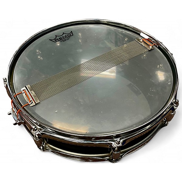 Used Pearl 13in Piccolo Steel Snare Black Drum