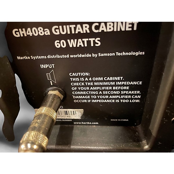 Used Hartke GH 408A Guitar Cabinet