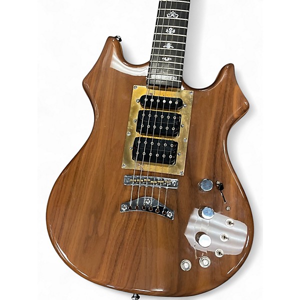 Used Eastwood Tiger Natural Solid Body Electric Guitar
