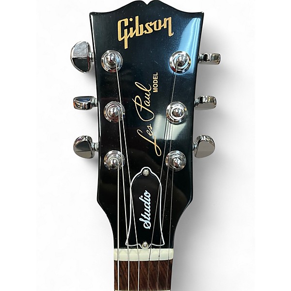 Used Gibson Les Paul Studio Blue Burst Solid Body Electric Guitar