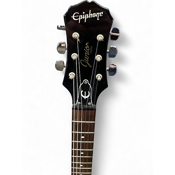 Used Epiphone Les Paul Junior Black Solid Body Electric Guitar