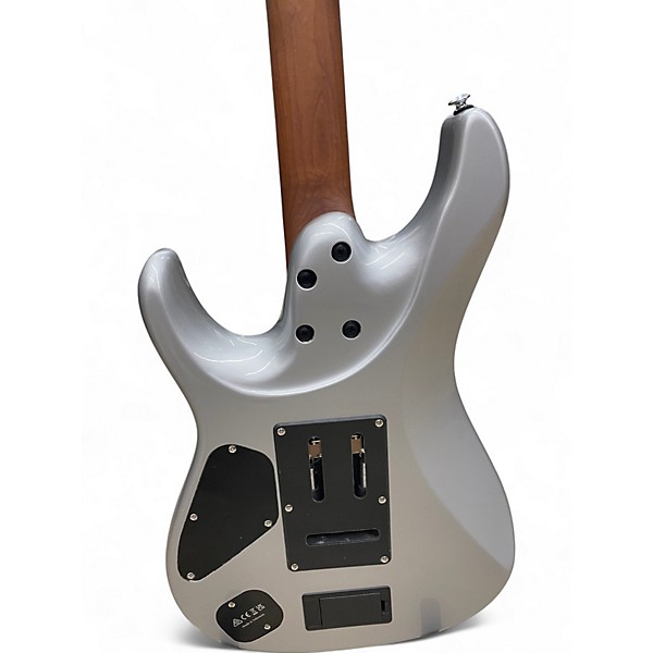 Used Ibanez TOD10 TIM HINSEN Metallic Silver Solid Body Electric Guitar