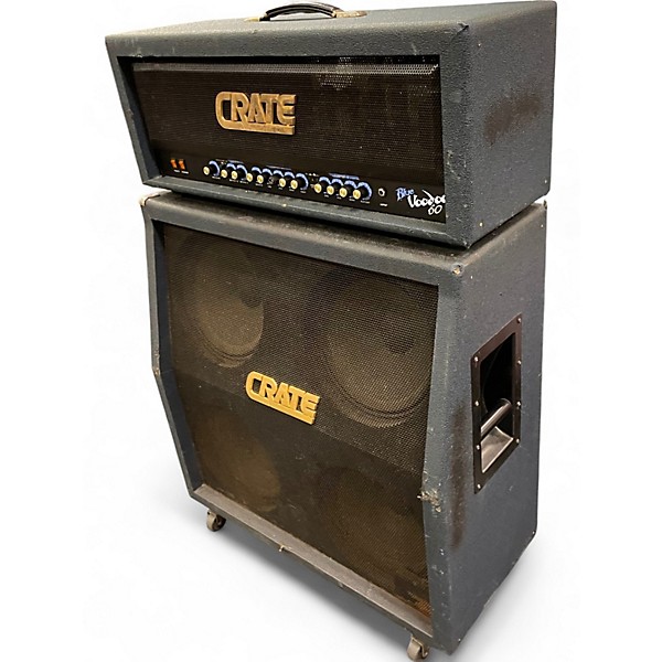 Used Crate BV120H Blue Voodoo 120W Tube Guitar Amp Head