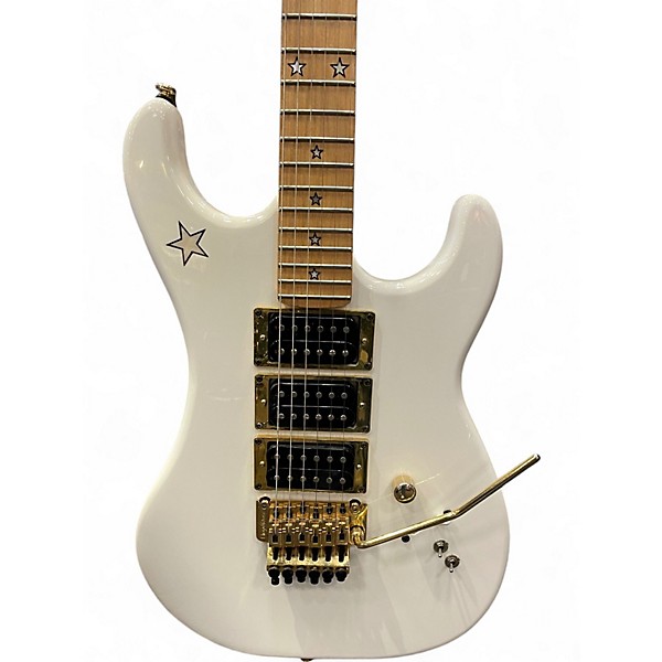 Used Kramer JERSEY STAR Alpine White Solid Body Electric Guitar