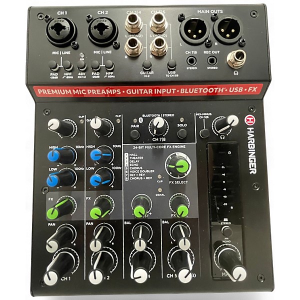 Used Harbinger LVL LX8 Unpowered Mixer