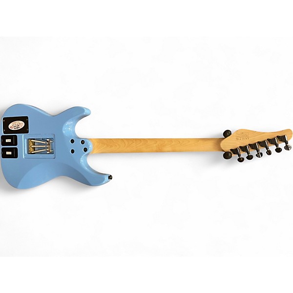 Used Schecter SUN VALLEY SUPER SHREDDER FRS BLUE Solid Body Electric Guitar