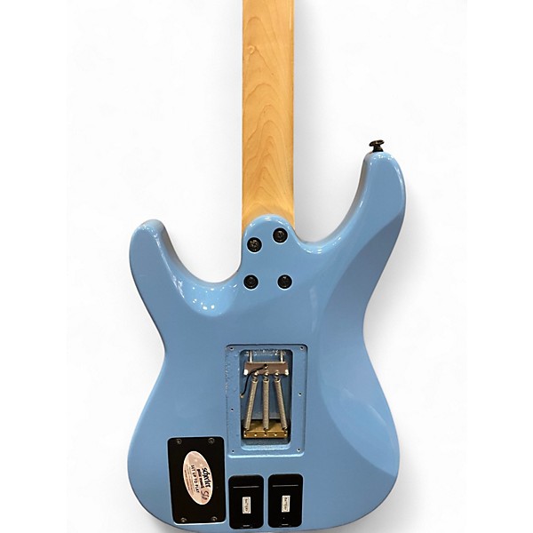Used Schecter SUN VALLEY SUPER SHREDDER FRS BLUE Solid Body Electric Guitar