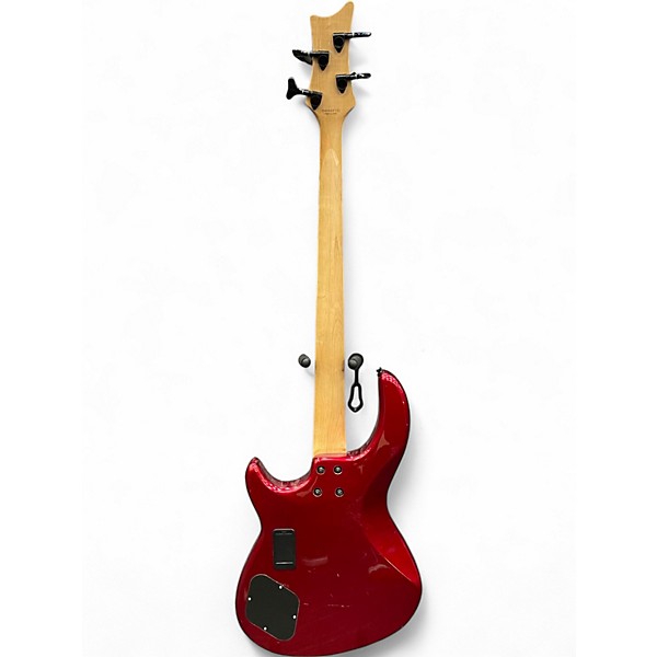 Used Dean Edge 10 Candy Apple Red Electric Bass Guitar