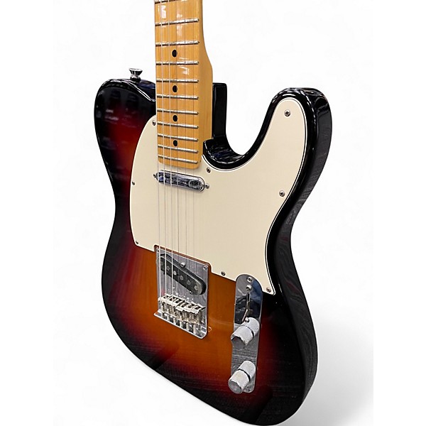 Used Fender American Standard Telecaster 2 Tone Sunburst Solid Body Electric Guitar