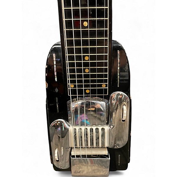 Vintage 1950s Teisco Model L Black Lap Steel