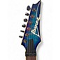 Used Ibanez S670QM BLUE FLAME BURST Solid Body Electric Guitar