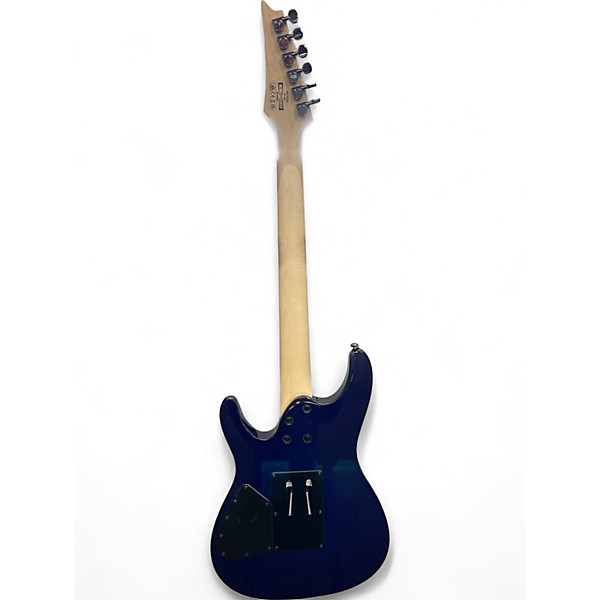 Used Ibanez S670QM BLUE FLAME BURST Solid Body Electric Guitar