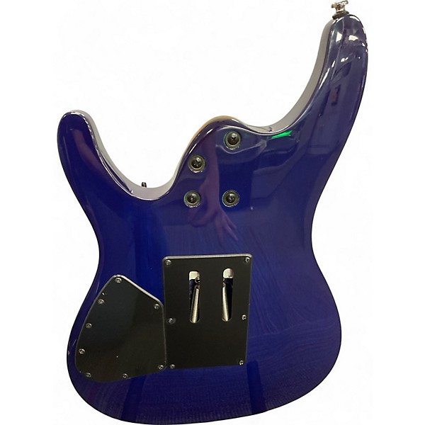 Used Ibanez S670QM BLUE FLAME BURST Solid Body Electric Guitar
