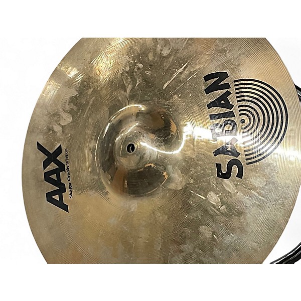 Used SABIAN 18in AAX Stage Crash Cymbal