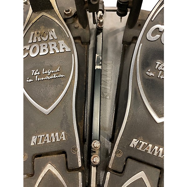 Used TAMA IRON COBRA Double Bass Drum Pedal