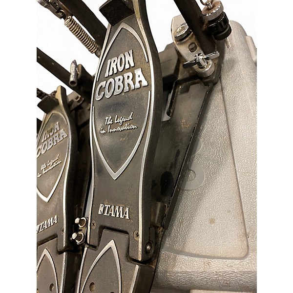 Used TAMA IRON COBRA Double Bass Drum Pedal