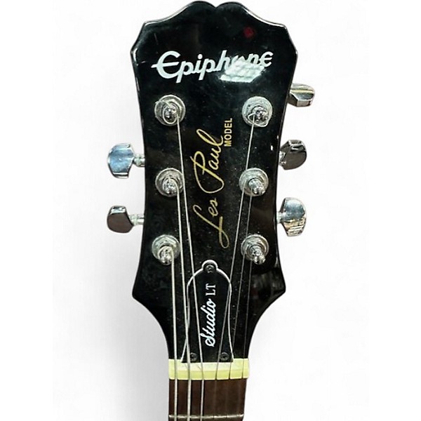 Used Epiphone STUDIO LT Black Solid Body Electric Guitar