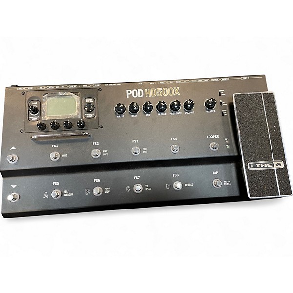 Used Line 6 Pod HD500X Amp Modeler Effect Processor