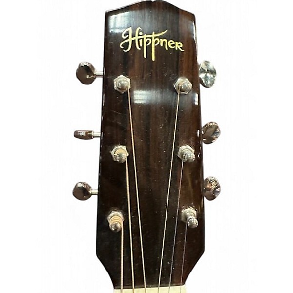 Used Darren R Hippner om-50 Natural Acoustic Guitar