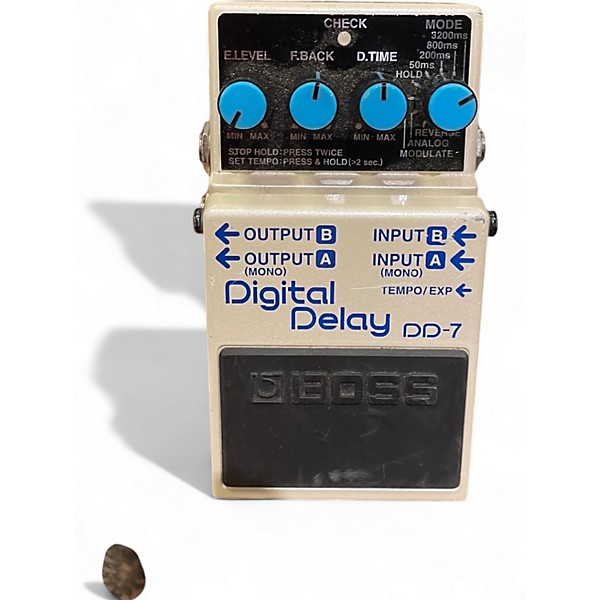 Used BOSS DD7 Digital Delay Effect Pedal