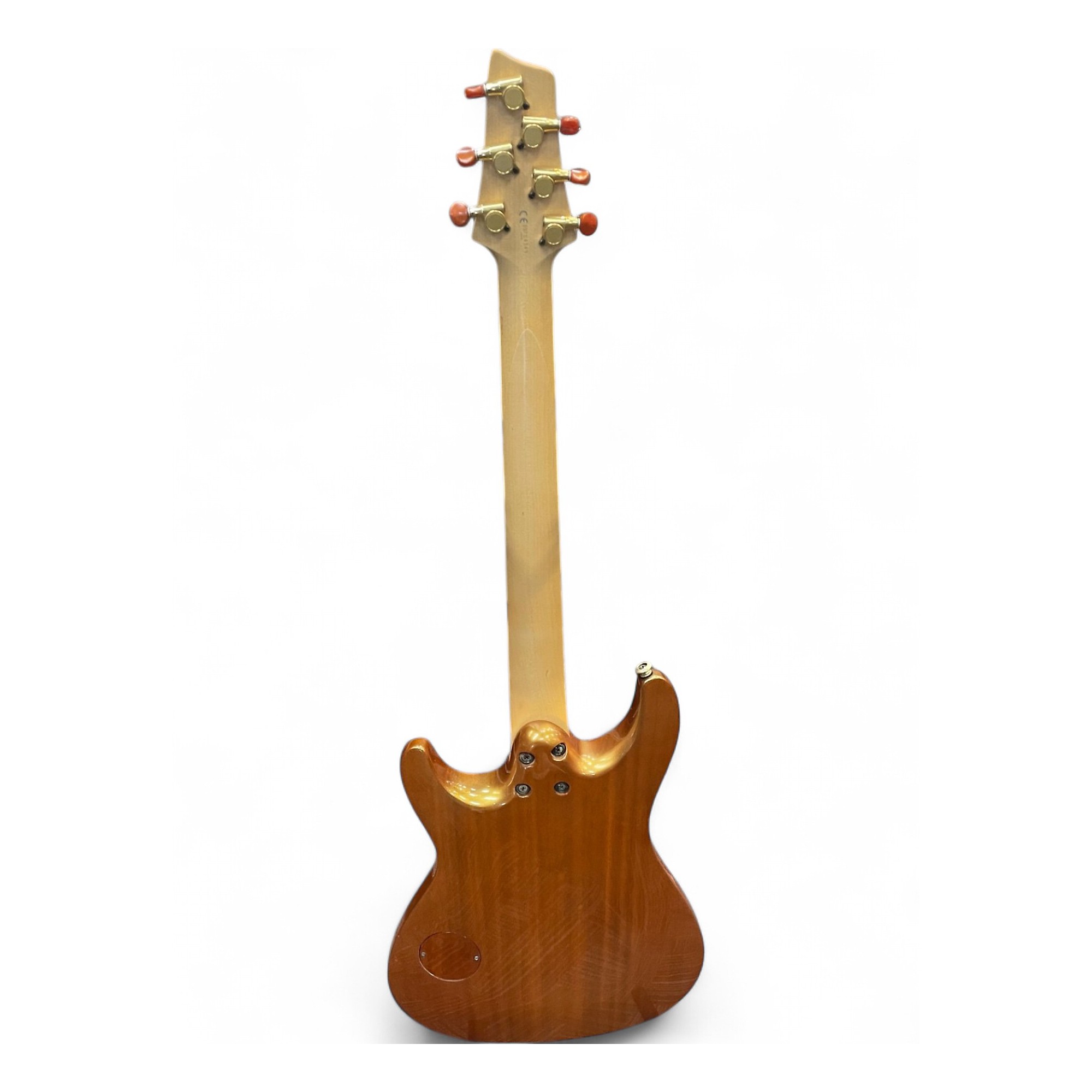 Used Ibanez sc620 s classic amber flame Solid Body Electric Guitar