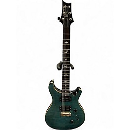 Used PRS SE Custom 24 Turquoise Solid Body Electric Guitar