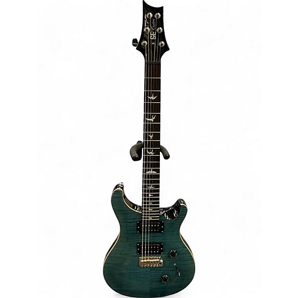 Used PRS SE Custom 24 Turquoise Solid Body Electric Guitar,Specials : American Fashion Style Bags On Sale