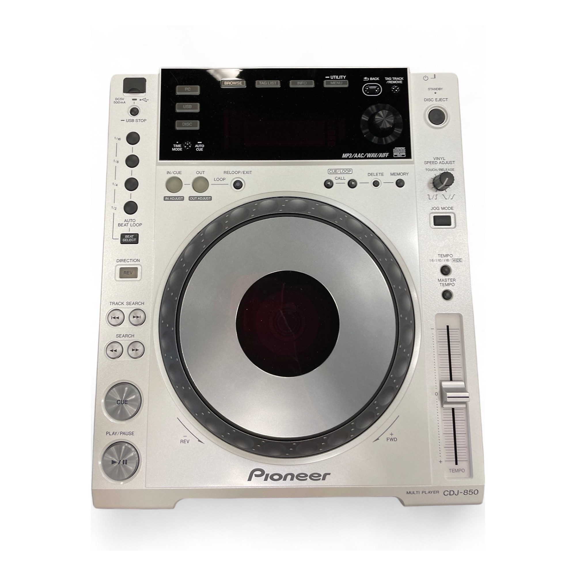 Amazon.com: Pioneer CDJ-850 Professional Multi-Format Media