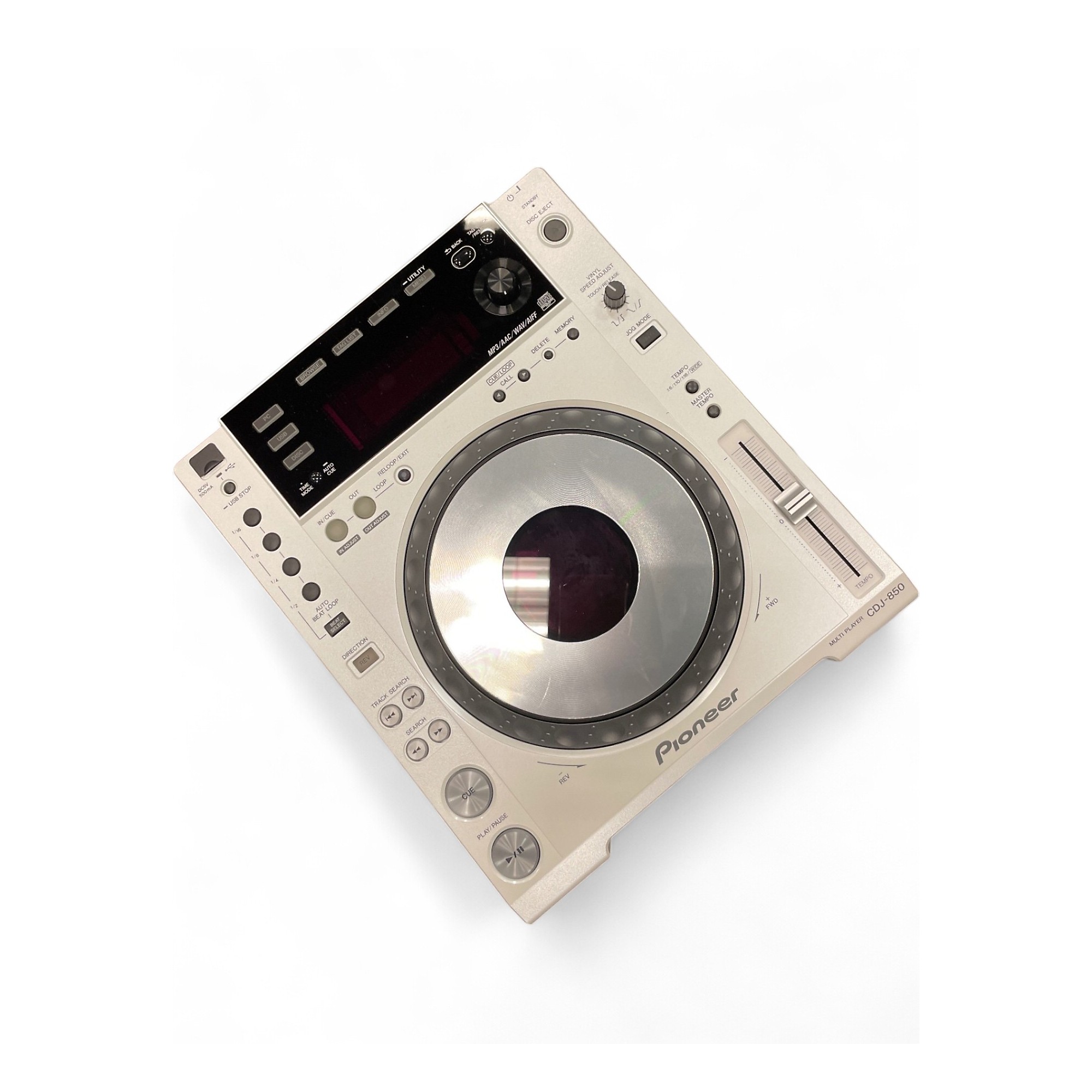 Pioneer CDJ-850-K ② Pioneer CDJ-850-K Black Multi Player DJ Turntable MIDI