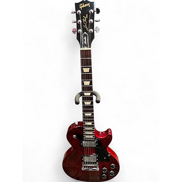 Used 2019 Gibson Les Paul Studio Black Cherry Solid Body Electric Guitar
