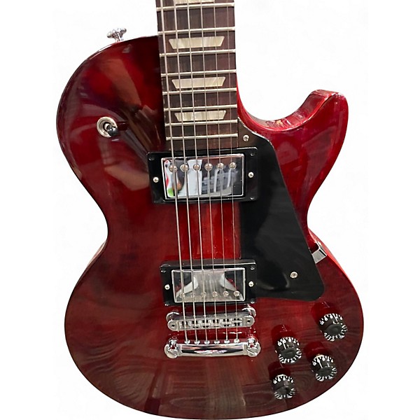 Used 2019 Gibson Les Paul Studio Black Cherry Solid Body Electric Guitar