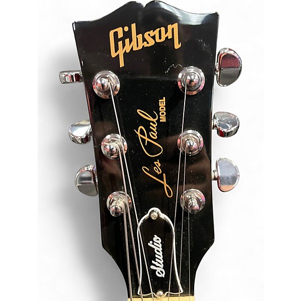 Used 2019 Gibson Les Paul Studio Black Cherry Solid Body Electric Guitar