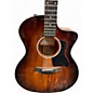 Used Taylor 224CEKDLX 2 Tone Sunburst Acoustic Electric Guitar