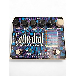Used Electro-Harmonix Cathedral Stereo Reverb Effect Pedal