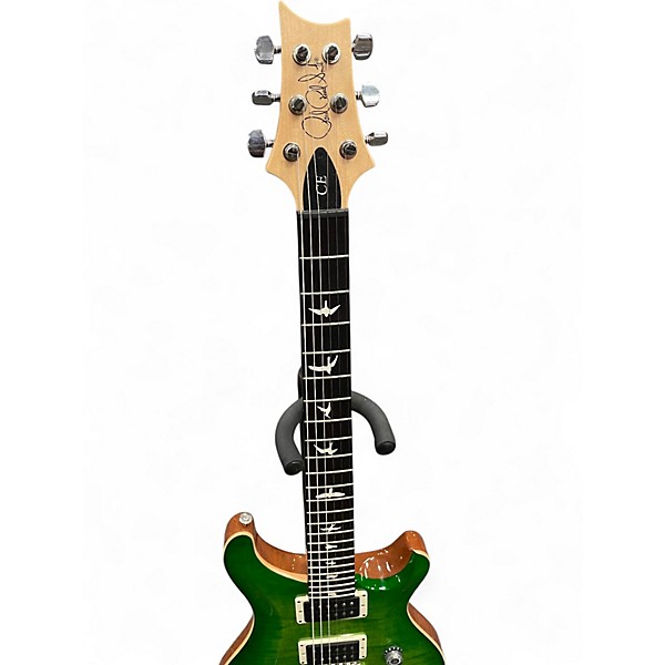 Used PRS CE24 Green Solid Body Electric Guitar