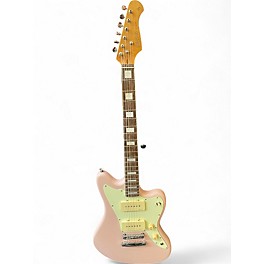 Used Harley Benton JA-60 Shell Pink Solid Body Electric Guitar