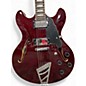 Used D'Angelico Premier Series DC TRANS WINE Hollow Body Electric Guitar