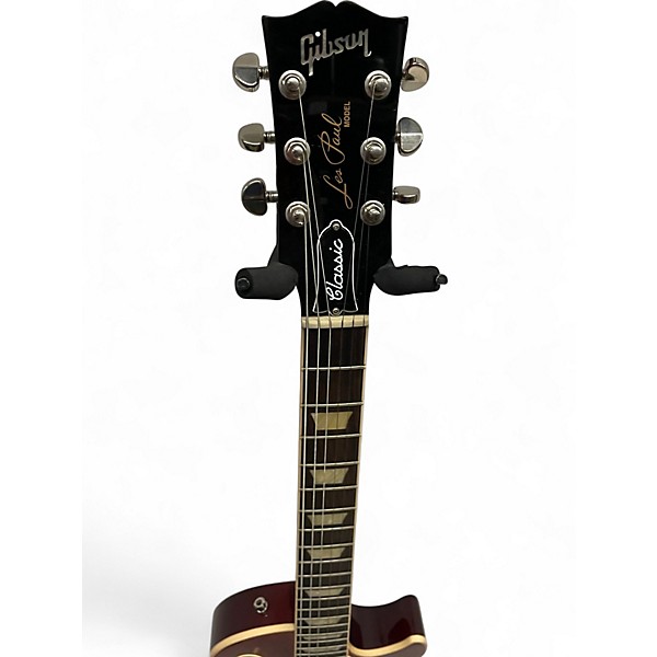 Used Gibson Les Paul Classic TRANSPARENT CHERRY Solid Body Electric Guitar