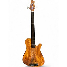 Used Rob Allen Mouse 30 Natural Walnut Electric Bass Guitar