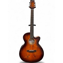 Used Mitchell MX430SM Amber Acoustic Electric Guitar