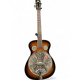 Used Regal Roundneck Dobro Sunburst Acoustic Guitar