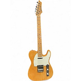 Used Johnson T-Style Singlecut Natural Solid Body Electric Guitar