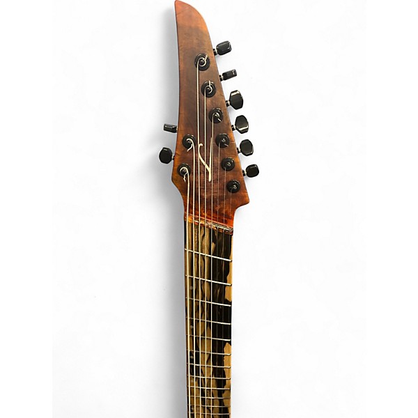 Used Legator N8FX Amber Solid Body Electric Guitar