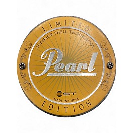 Used Pearl 14X6.5 Limited Edition Snare Black Drum