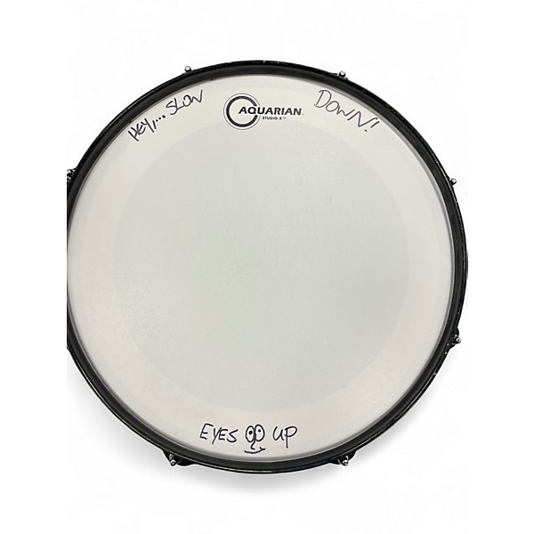 Used Pearl 14X6.5 Limited Edition Snare Black Drum