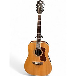 Used Guild D-260E Deluxe Natural Acoustic Electric Guitar