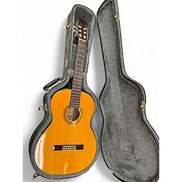 Used Takamine EC 128 Natural Classical Acoustic Electric Guitar