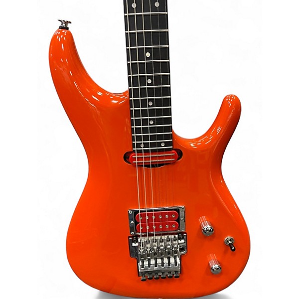 Used Ibanez JS2410 Joe Satriani Signature Muscle Car Orange Solid Body Electric Guitar