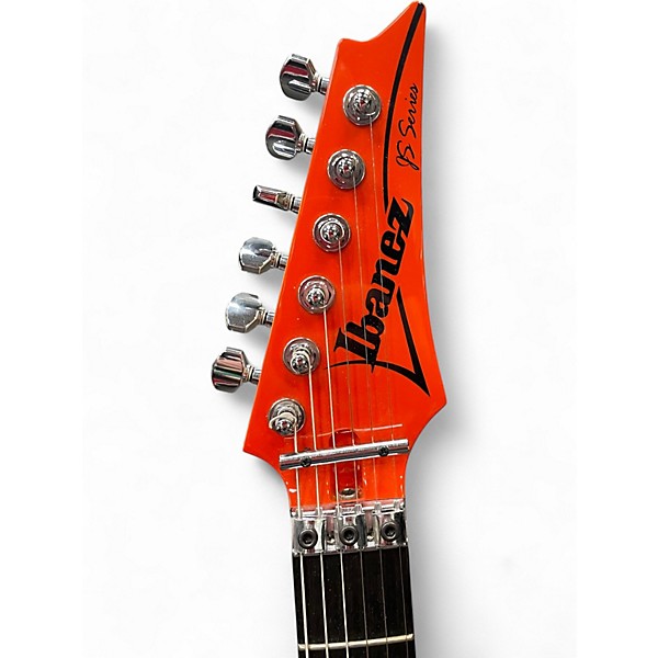 Used Ibanez JS2410 Joe Satriani Signature Muscle Car Orange Solid Body Electric Guitar