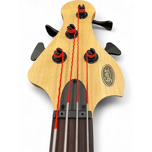 Used Gillett  Slimline Contour  Mahogany Acoustic Bass Guitar